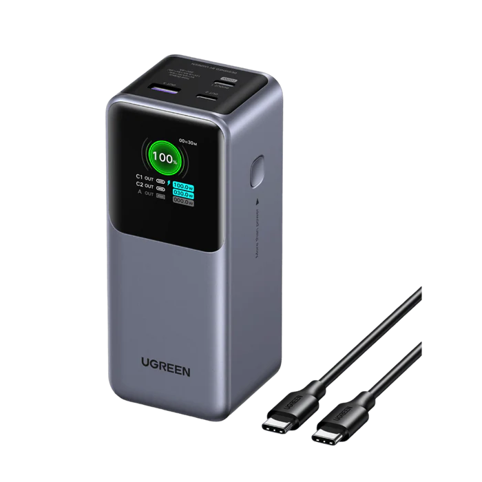UGREEN Nexode Power Bank 20000mAh 130W PD Fast Charging – 35524